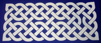 Celtic knotwork scrapbook element