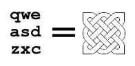 square Celtic knot