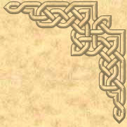 Celtic knot corner design 