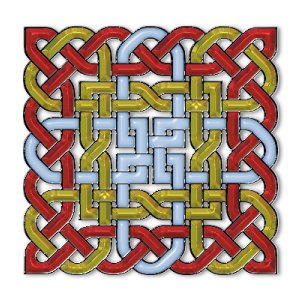 Multicolor knot